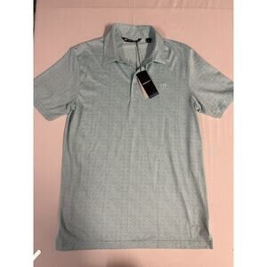Travis Mathew Golf Polo Shirt Mens Small Acropolis “Eggshell Blue” Brand New